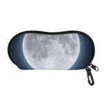 Full Moon Print Glasses Case