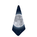 Full Moon Print Hand Towel