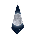 Full Moon Print Hand Towel