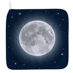 Full Moon Print Hand Towel