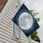 Full Moon Print House Flag