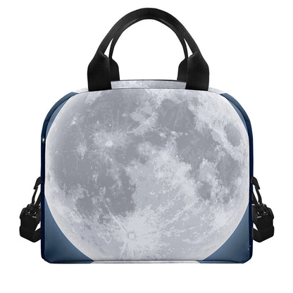 Full Moon Print Insulated Lunch Bag