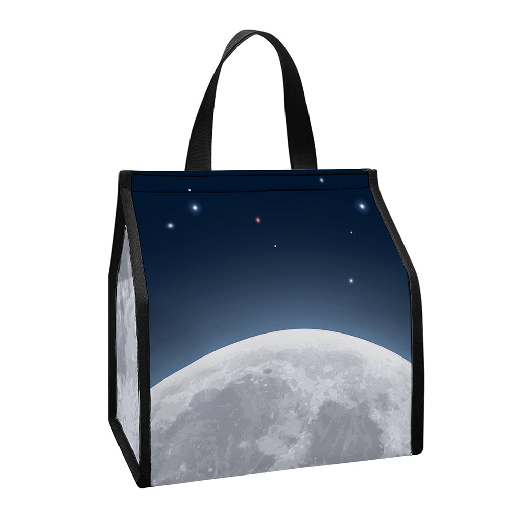 Full Moon Print Insulated Lunch Tote