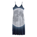 Full Moon Print Jersey Midi Cami Dress