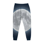 Full Moon Print Jogger Pants