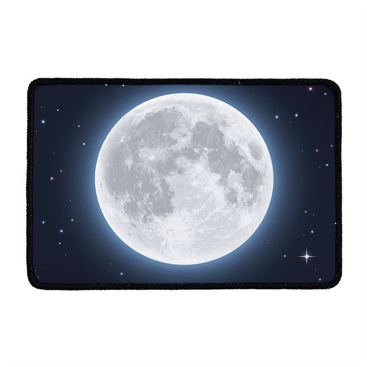 Full Moon Print Kitchen Mat