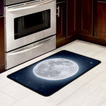 Full Moon Print Kitchen Mat