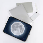 Full Moon Print Laptop Sleeve