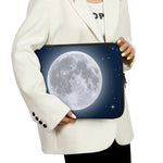 Full Moon Print Laptop Sleeve