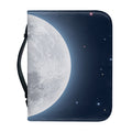 Full Moon Print Leather Bible Cover