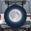 Full Moon Print Leather Spare Tire Cover