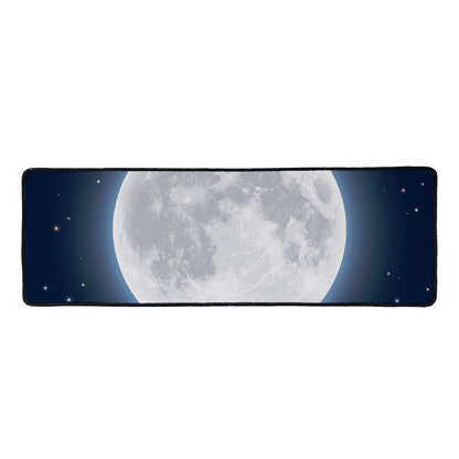 Full Moon Print Long Kitchen Mat