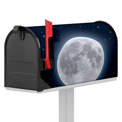 Full Moon Print Mailbox Cover