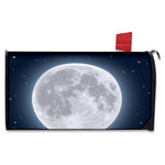 Full Moon Print Mailbox Cover