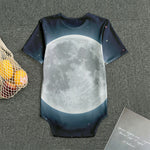 Full Moon Print Men's Bodysuit