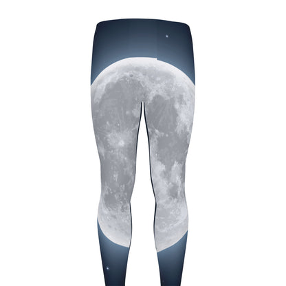 Full Moon Print Men's leggings