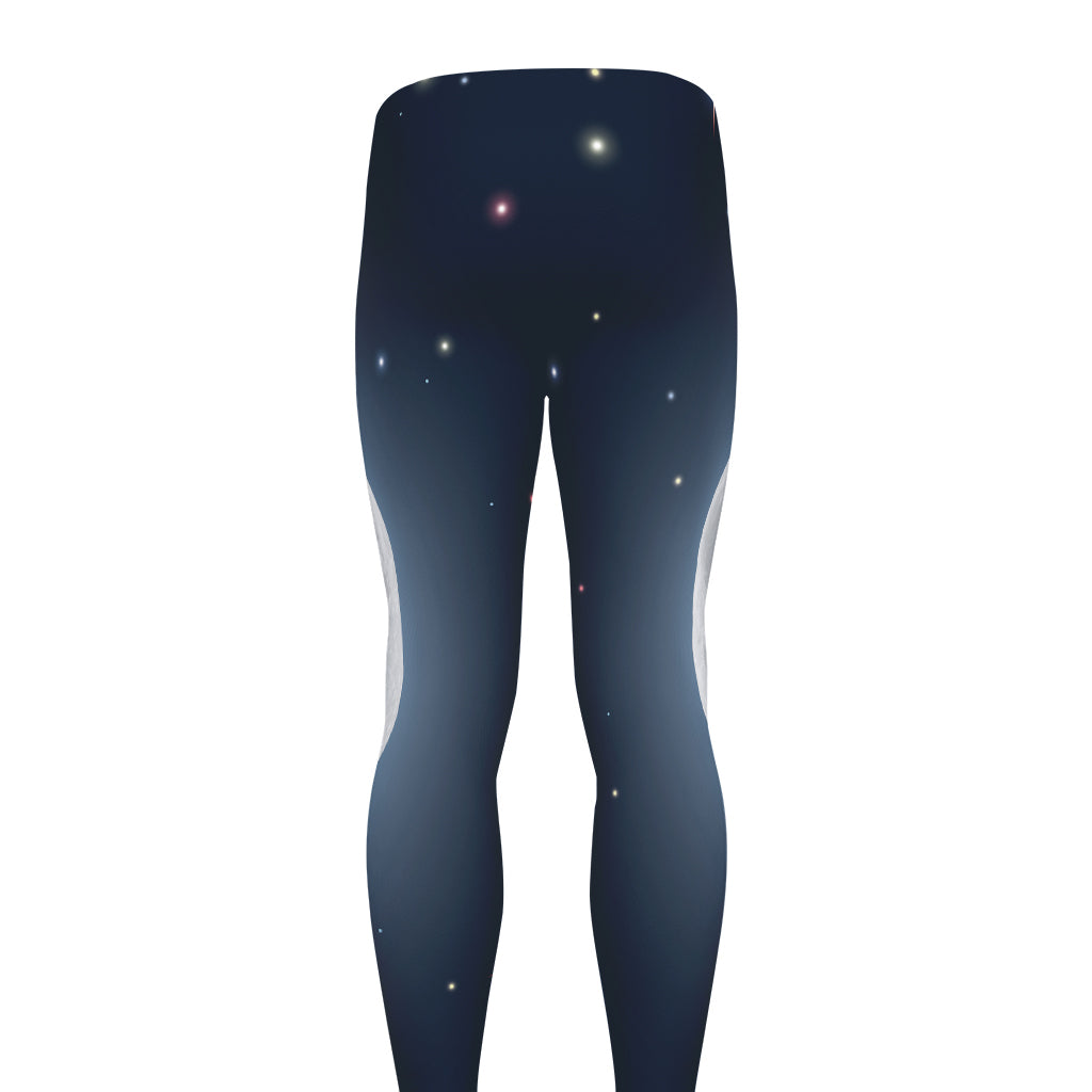 Full Moon Print Men's leggings