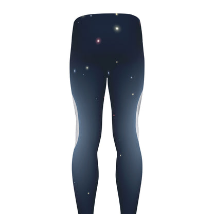 Full Moon Print Men's leggings