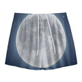 Full Moon Print Mesh Shorts