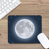 Full Moon Print Mouse Pad