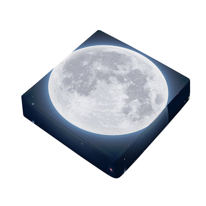 Full Moon Print Outdoor Seat Cushion Cover