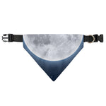 Full Moon Print Over The Collar Dog Bandana