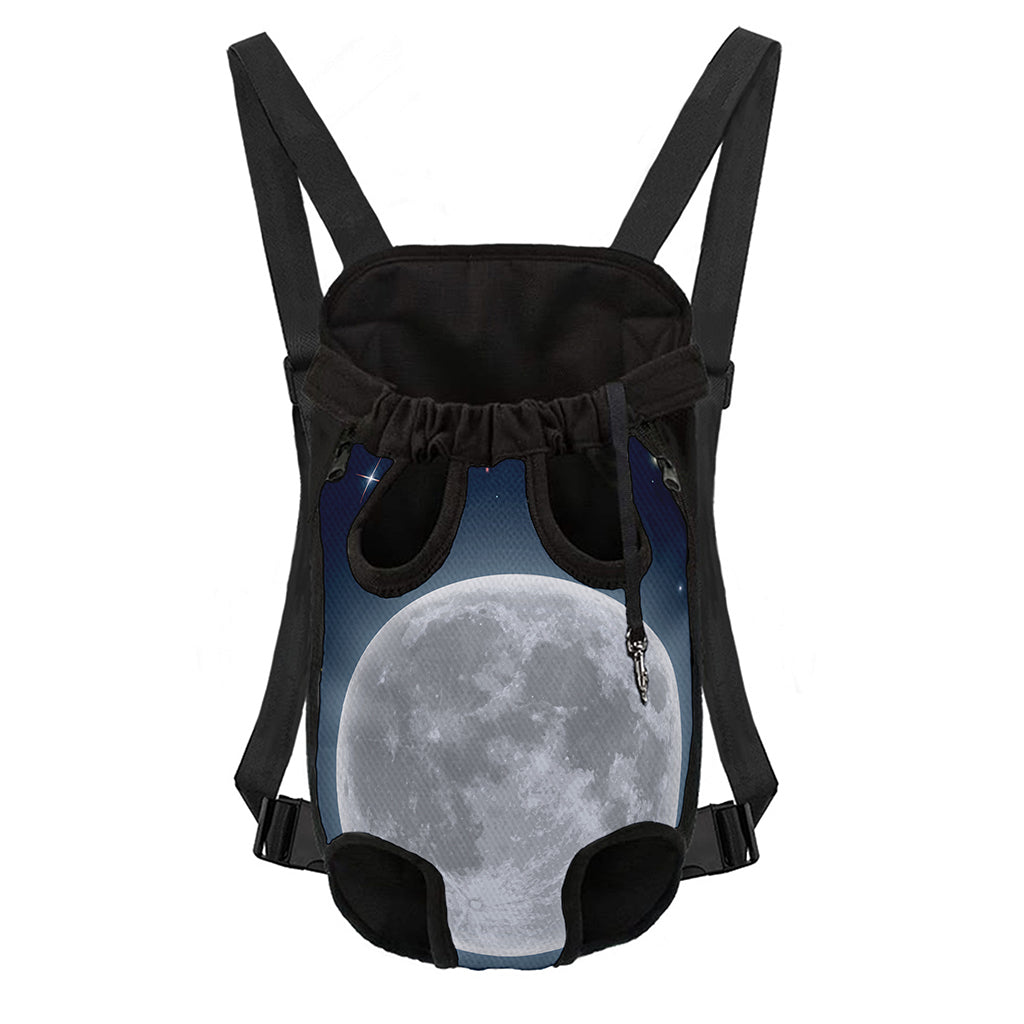 Full Moon Print Pet Carrier Backpack