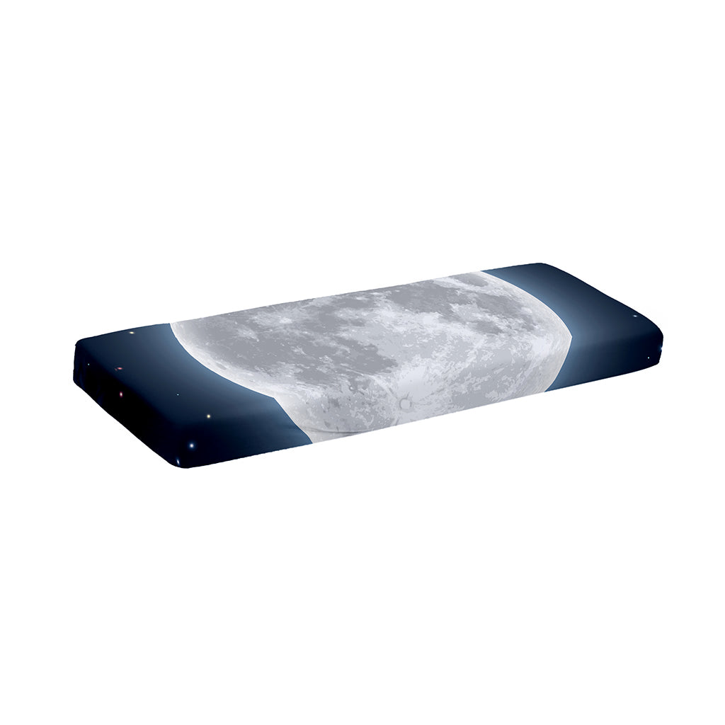 Full Moon Print Piano Keyboard Cover