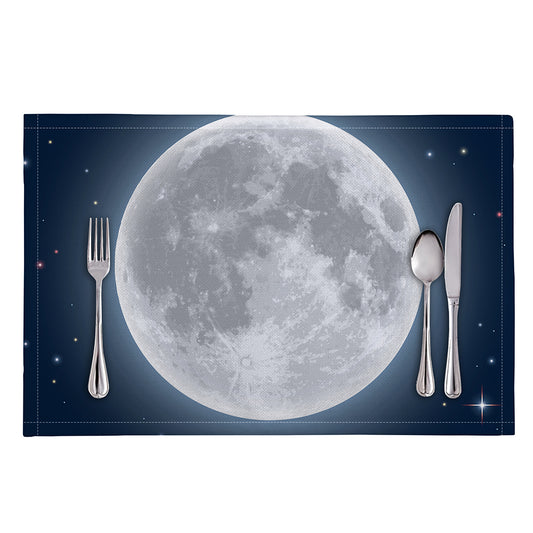 Full Moon Print Placemat