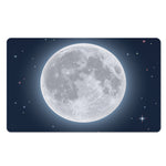 Full Moon Print Polyester Doormat