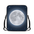 Full Moon Print Rectangular Crossbody Bag