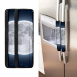 Full Moon Print Refrigerator Handle Covers