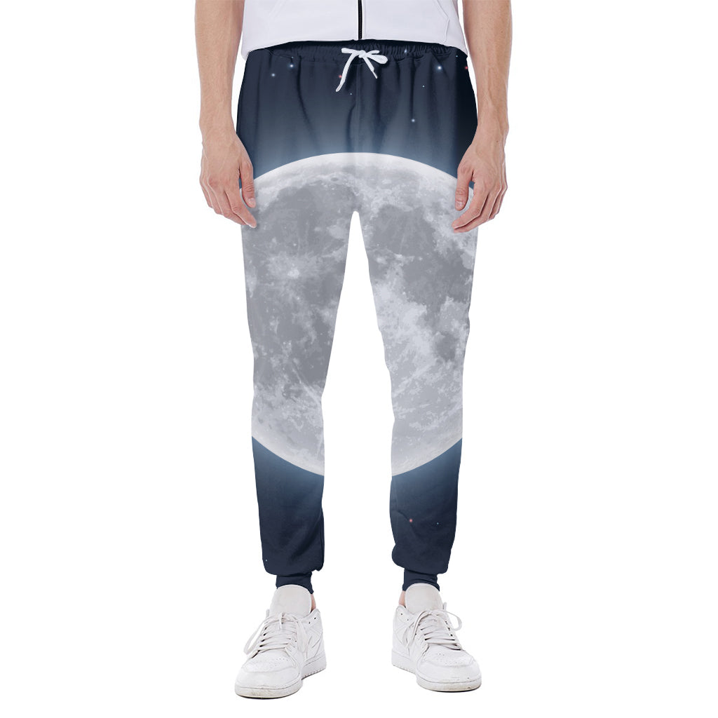 Full Moon Print Scuba Joggers