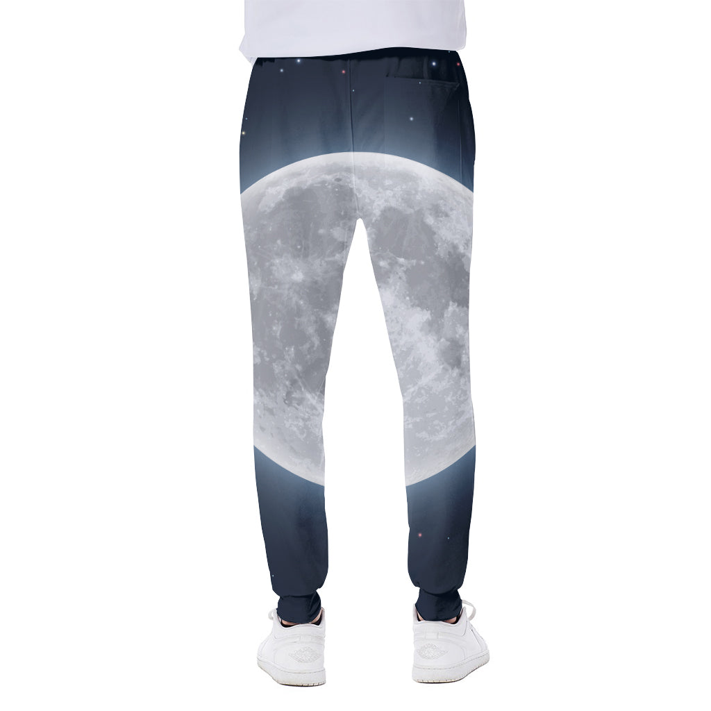 Full Moon Print Scuba Joggers