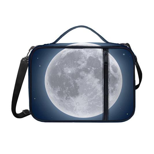 Full Moon Print Shoulder Strap Bible Bag