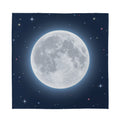 Full Moon Print Silk Bandana