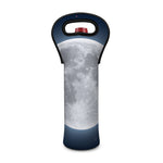 Full Moon Print Single Neoprene Wine Tote