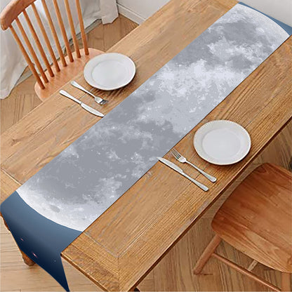 Full Moon Print Table Runner