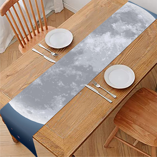 Full Moon Print Table Runner