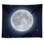 Full Moon Print Tapestry