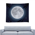Full Moon Print Tapestry