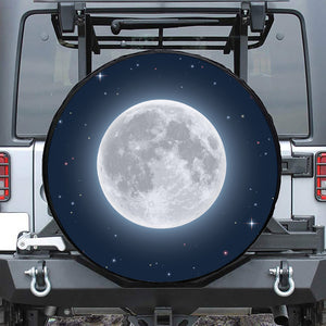 Full Moon Print Tire Cover