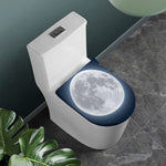 Full Moon Print Toilet Lid Cover