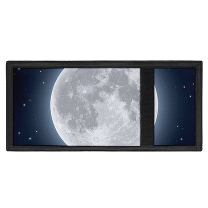 Full Moon Print Trifold Wallet