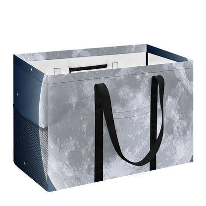 Full Moon Print Utility Tote Bag