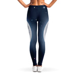 Full Moon Print Women's Leggings