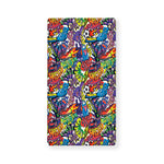 Funky Graffiti Pattern Print Baby Crib Sheet