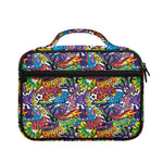 Funky Graffiti Pattern Print Briefcase Bible Bag