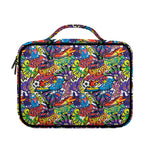Funky Graffiti Pattern Print Briefcase Bible Bag