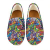 Funky Graffiti Pattern Print Casual Shoes